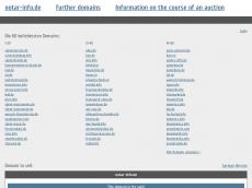 Screenshot der Domain notar-info.de
