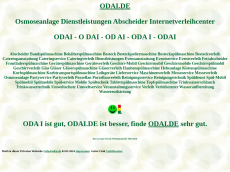Screenshot der Domain odai.de