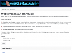 Screenshot der Domain ohrmusik.de