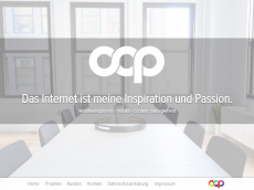 Screenshot der Domain oop-solutions.de