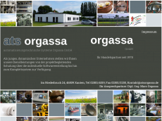 Screenshot der Domain orgassa.de