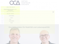 Screenshot der Domain ortho-centrum.de