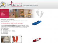 Screenshot der Domain ortho-sport-krobitzsch.de
