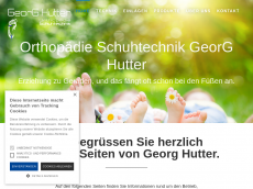Screenshot der Domain orthohutter.de