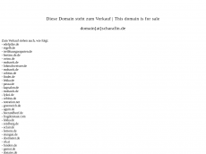 Screenshot der Domain ovino.de