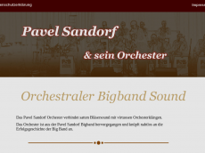 Screenshot der Domain pavelsandorfbigband.de