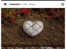 Screenshot der Domain pixelshifter.de