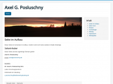 Screenshot der Domain posluschny.de