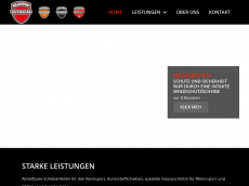 Screenshot der Domain racing-optics.de