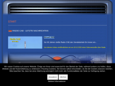 Screenshot der Domain radio-cae.de