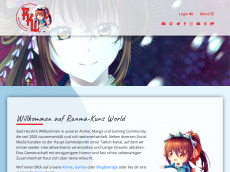 Screenshot der Domain ranma-kun.de