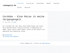Screenshot der Domain ranmagazin.de