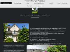 Screenshot der Domain ratzeburg-ferienwohnung.de