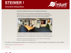 Screenshot der Domain redwell-steimer.de