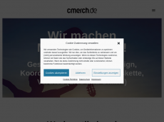 Screenshot der Domain regencape.de