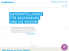 Screenshot von regensburgcreditreform.de