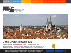 Screenshot der Domain regensburger-dom.de