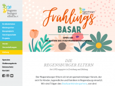 Screenshot der Domain regensburger-eltern.de