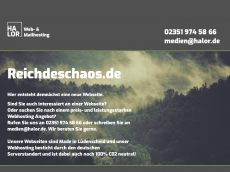 Screenshot der Domain reichdeschaos.de