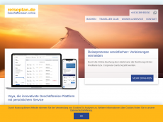 Screenshot der Domain reiseplan.de