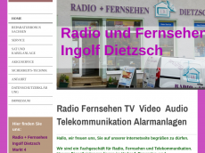 Screenshot der Domain rfdietzsch.de