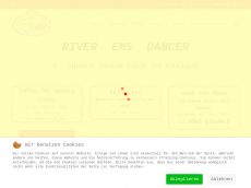 Screenshot der Domain river-ems-dancer.de
