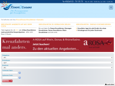 Screenshot der Domain rivers2oceans-kreuzfahrten.de