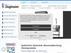 Screenshot der Domain robert-zieglmaier.de
