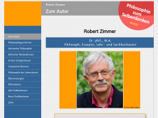 Screenshot der Domain robert-zimmer-phil.de