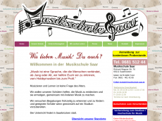 Screenshot der Domain rockandpop-musicschool.de