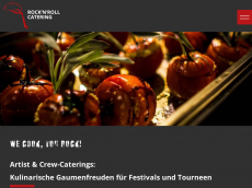 Screenshot der Domain rockandroll-catering.de