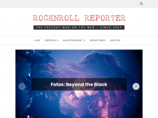 Screenshot der Domain rocknroll-reporter.de