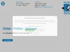 Screenshot von rohrnetzueberwachung.de