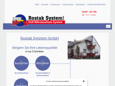 Screenshot der Domain rostak-system.de