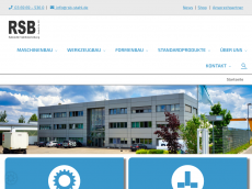 Screenshot der Domain rsb-stahl.de