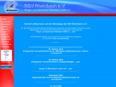 Screenshot der Domain rsv-rheinbach.de