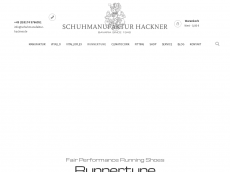 Screenshot der Domain runnertune.de
