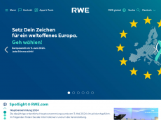 Screenshot der Domain rwepowerhouse.de