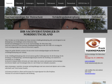 Screenshot der Domain sachverstaendiger-holzschutz.de
