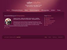 Screenshot der Domain salon-tobehn.de