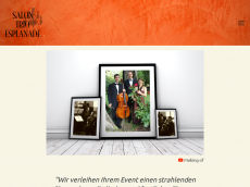 Screenshot der Domain salon-trio-esplanade.de
