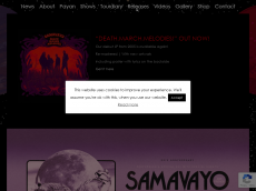 Screenshot der Domain samavayo.com