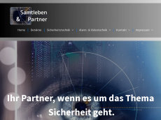 Screenshot der Domain samtleben.de
