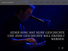 Screenshot der Domain samuel-schuermann.de