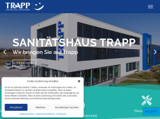Screenshot von sanitaetshaus-trapp.de