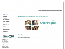 Screenshot der Domain sanitaetshaus-unterwagner.de