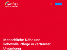 Screenshot der Domain sanitas-mak.de