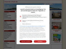 Screenshot der Domain sassnitz-urlaub.de