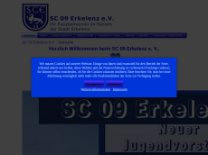Screenshot der Domain sc09.de