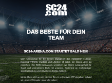 Screenshot der Domain sc24-arena.de